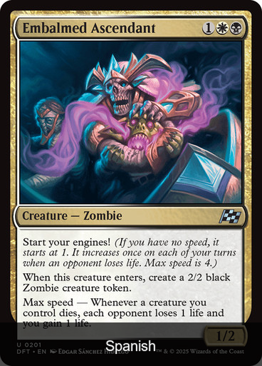 Embalmed Ascendant [Spanish]