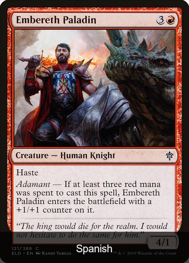 Embereth Paladin [Spanish]