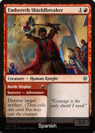 Embereth Shieldbreaker // Battle Display [Spanish]