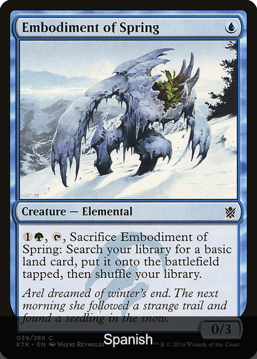 Embodiment of Spring [Spanish]