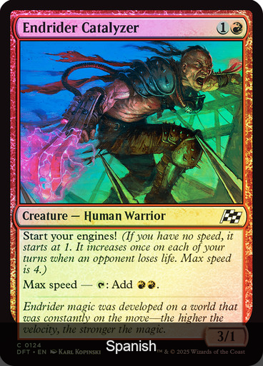 Endrider Catalyzer Foil [Spanish]