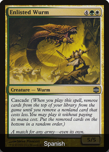 Enlisted Wurm [Spanish]