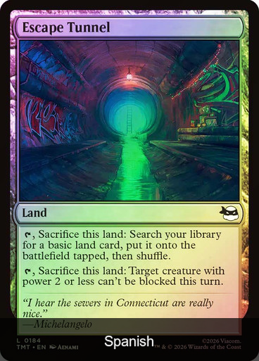 Escape Tunnel Foil [Spanish]