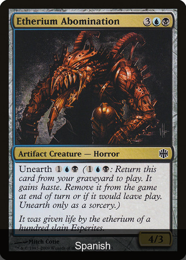 Etherium Abomination [Spanish]