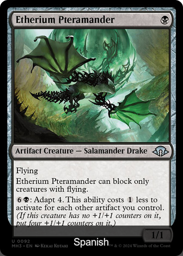 Etherium Pteramander [Spanish]