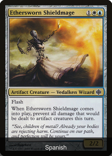 Ethersworn Shieldmage [Spanish]