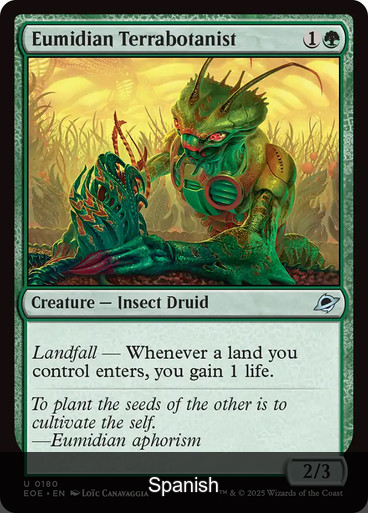 Eumidian Terrabotanist [Spanish]