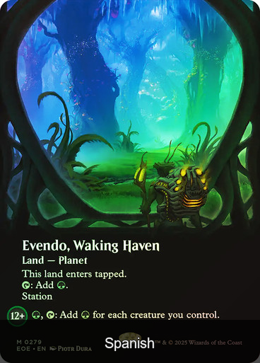 Evendo, Waking Haven (Borderless) Foil [Spanish]