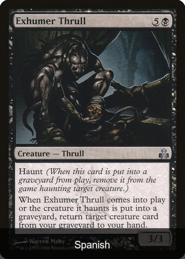 Exhumer Thrull [Spanish]