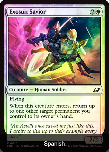 Exosuit Savior Foil [Spanish]