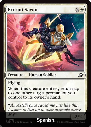 Exosuit Savior [Spanish]