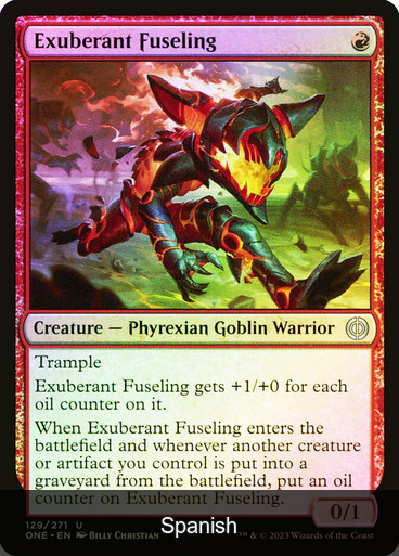Exuberant Fuseling Foil [Spanish]