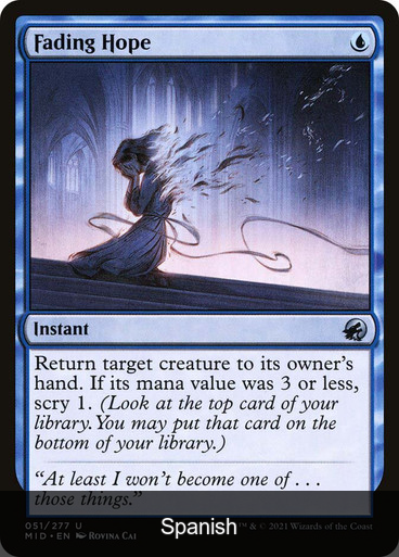 Fading Hope [Spanish]