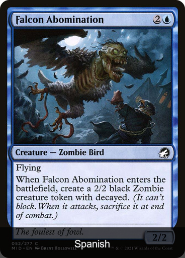 Falcon Abomination [Spanish]