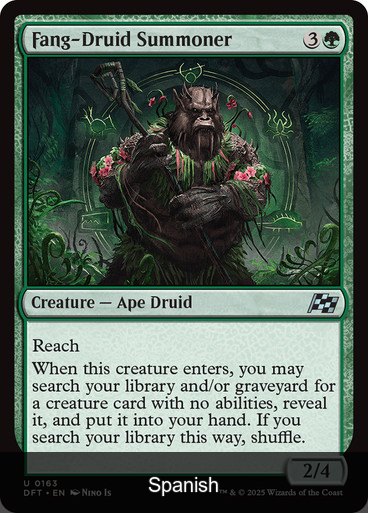 Fang-Druid Summoner [Spanish]