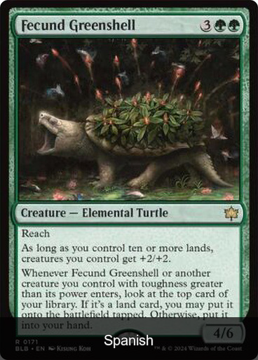Fecund Greenshell [Spanish]