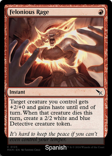 Felonious Rage [Spanish]