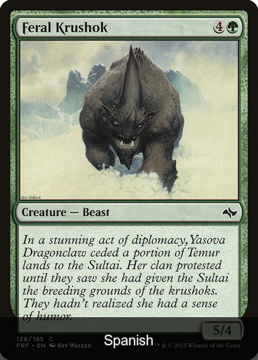 Feral Krushok [Spanish]