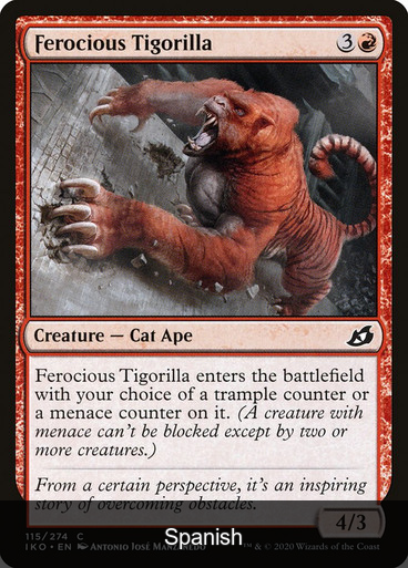 Ferocious Tigorilla [Spanish]