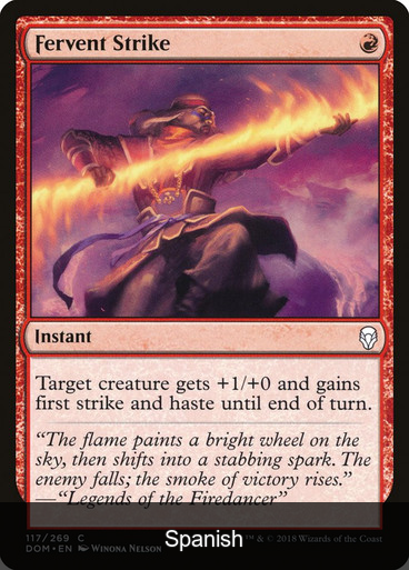 Fervent Strike [Spanish]