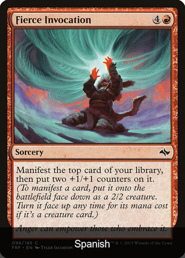 Fierce Invocation [Spanish]