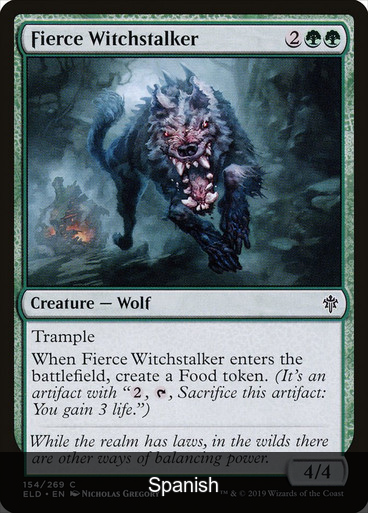 Fierce Witchstalker [Spanish]