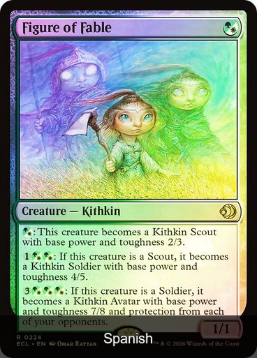 Figure of Fable (Default) Foil [Spanish]