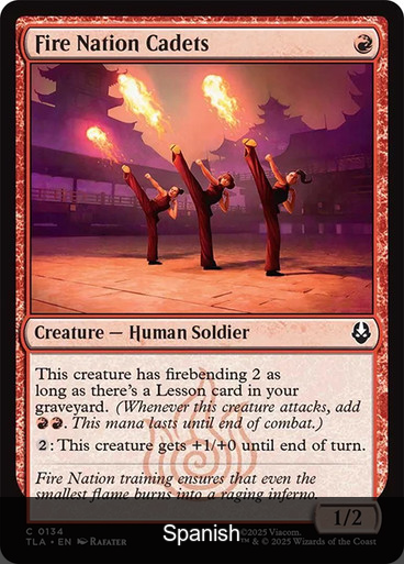 Fire Nation Cadets [Spanish]