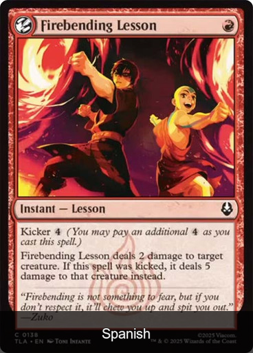 Firebending Lesson [Spanish]