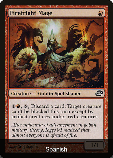 Firefright Mage [Spanish]