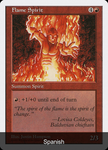Flame Spirit [Spanish]