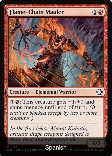 Flame-Chain Mauler (Default) [Spanish]