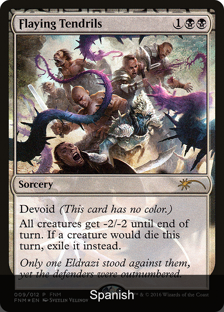 Flaying Tendrils Foil [Spanish]