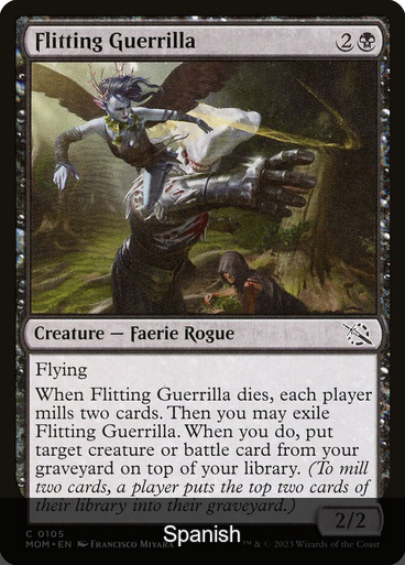 Flitting Guerrilla [Spanish]