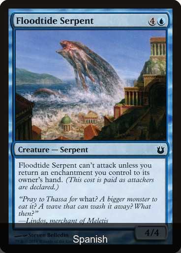 Floodtide Serpent [Spanish]