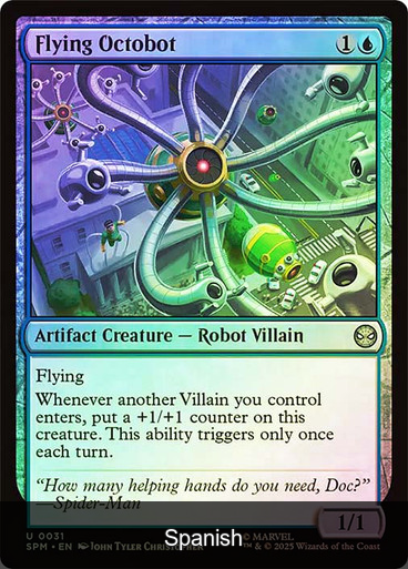 Flying Octobot Foil [Spanish]