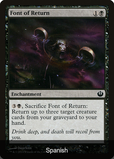 Font of Return [Spanish]