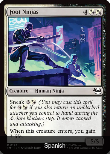 Foot Ninjas [Spanish]
