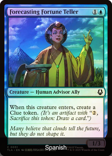 Forecasting Fortune Teller Foil [Spanish]