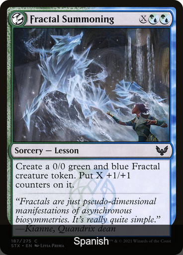 Fractal Summoning [Spanish]