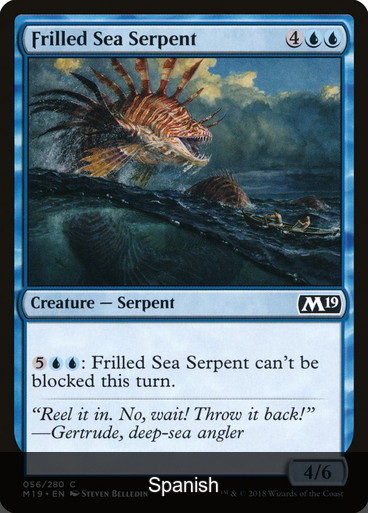 Frilled Sea Serpent [Spanish]