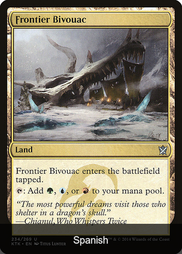 Frontier Bivouac [Spanish]