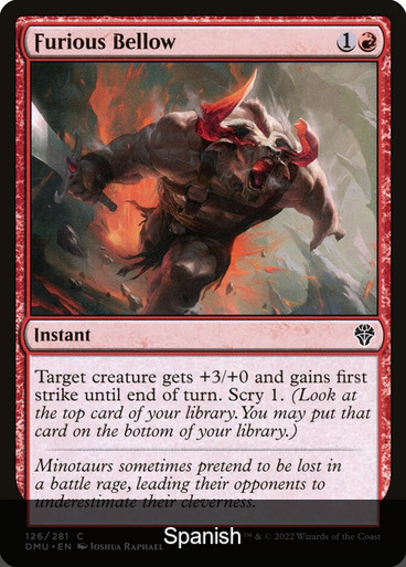 Furious Bellow [Spanish]