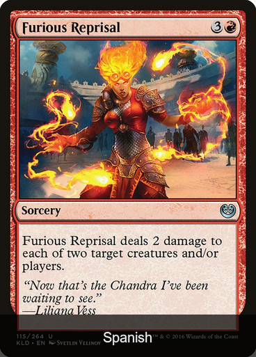 Furious Reprisal [Spanish]