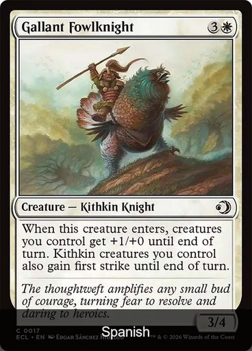 Gallant Fowlknight (Default) [Spanish]