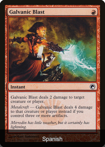 Galvanic Blast [Spanish]