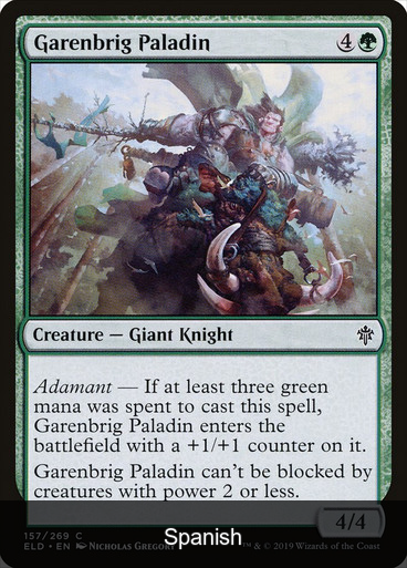 Garenbrig Paladin [Spanish]