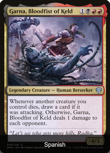 Garna, Bloodfist of Keld [Spanish]