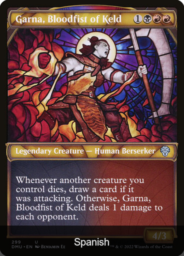 Garna, Bloodfist of Keld (Showcase) [Spanish]