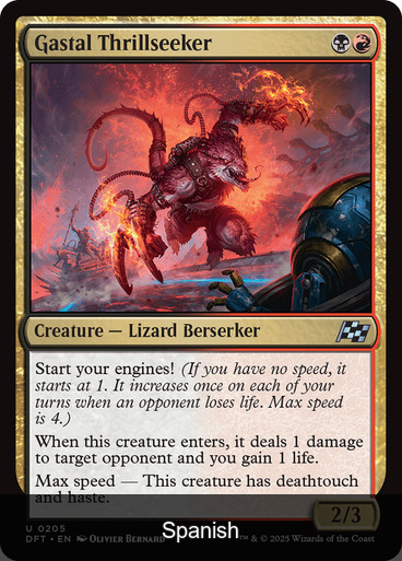 Gastal Thrillseeker [Spanish]